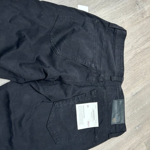 Adriano Goldschmied The Graduate Black Sueded Stretch Sateen Tailored Leg 28x34 - Picture 10 of 12